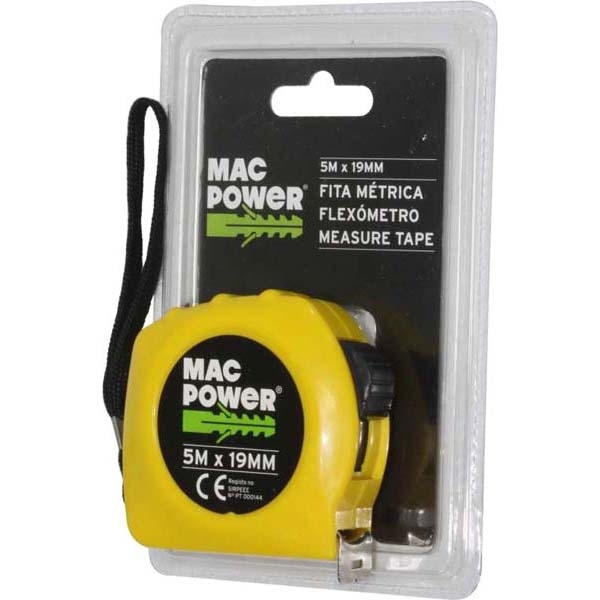 Mesure Roulante 5M x 19MM - MAC-POWER