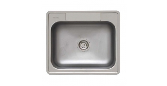 Évier à encastrer ONYX inox 1 bac 54 x 50 x 15