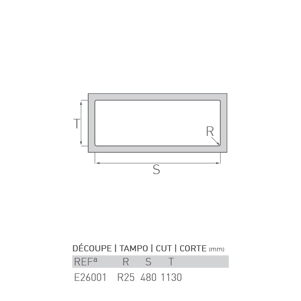 Évier inox à encastrer CONTOUR 2 bacs + égouttoir 115 X 50