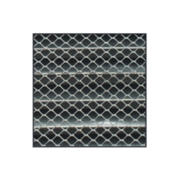 Grille d'aération à clipser aluminium Ø80/125