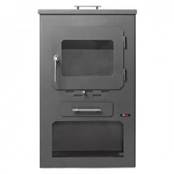 Poêle à bois Lima 8,6Kw Rendement 74,3%