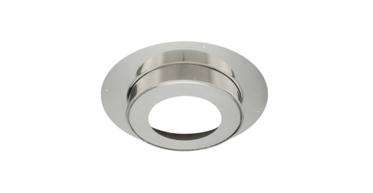 Rosace plafond bois