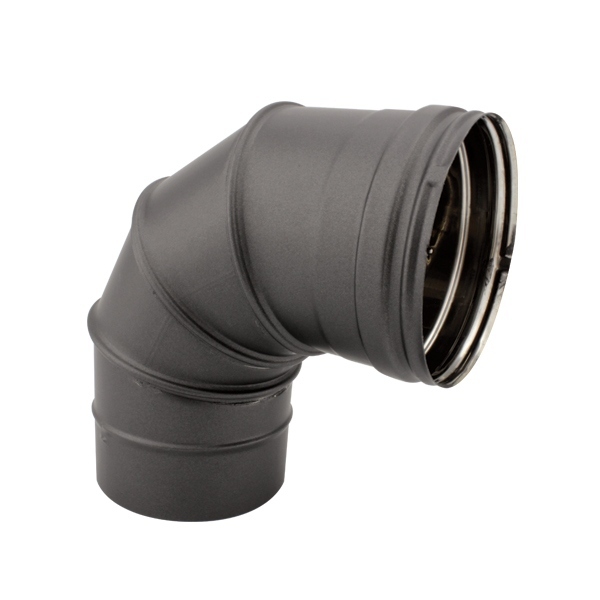 Coude réglable 0° à 90° - Conduit Noir ou Anthracite PRO