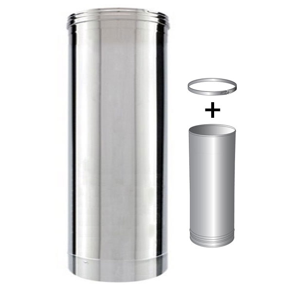 VGEBY Tube de Brûleur de Four en Acier Inoxydable Multifonctionnel